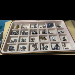 32 pairs of Southwest design earrings